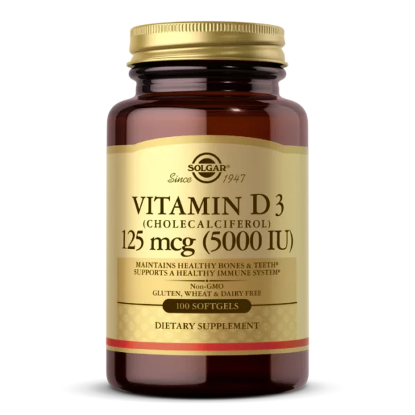 Vitamin D3 Softgels 5000iu 100's